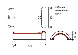 Lf signy noordboom hv 40cm double black mat